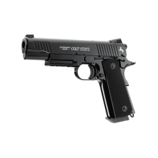 Пневматический пистолет Umarex Colt M45 CQBP BLACK Blowback кал.4,5мм