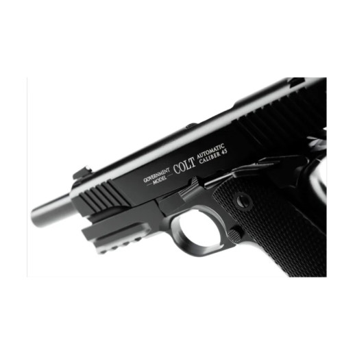 Пневматический пистолет Umarex Colt M45 CQBP BLACK Blowback кал.4,5мм