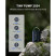 Насос кемпинговый Flextail Tiny Pump, черный