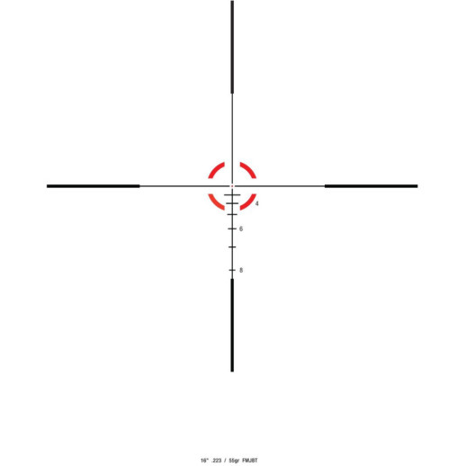 Прицел оптический Trijicon Credo 1-6x24 55gr .223 SFP Red
