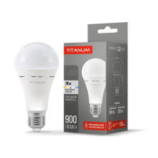 LED лампа аккумуляторная TITANUM A68 10W E27 4000K 220V