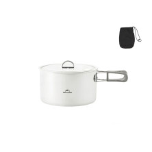 Кастрюля с керамическим антипригарным покрытием Naturehike CNK2450CF013, 1.7 л, алюминий