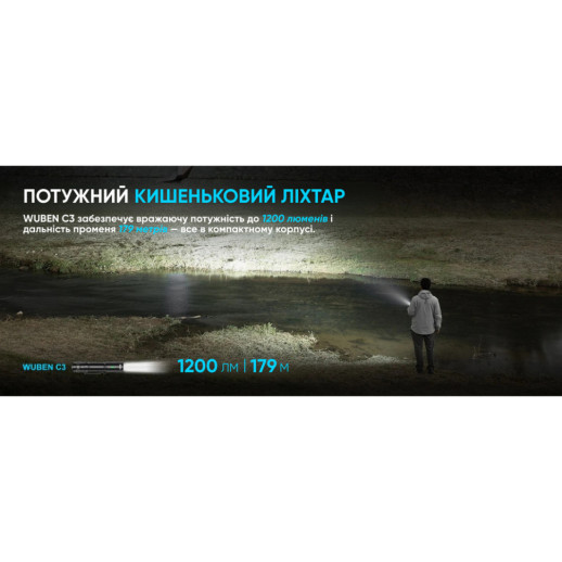 Фонарь Wuben C3, песочный