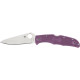 Нож Spyderco Endura 4 Flat Ground, purple (C10FPPR)