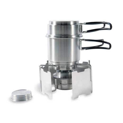 Спиртовая горелка Tatonka Alcohol Burner Set, Silver (TAT 4133.000)