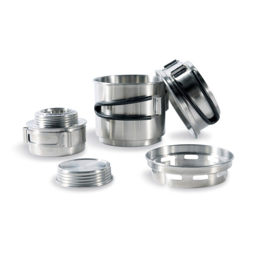 Спиртовая горелка Tatonka Alcohol Burner Set, Silver (TAT 4133.000)