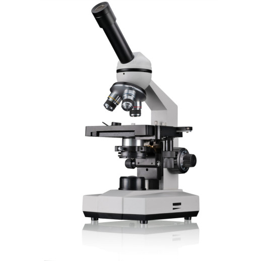 Микроскоп Bresser Erudit Basic Mono 40x-400x с адаптером для смартфона + кейс (5102100) (922745)