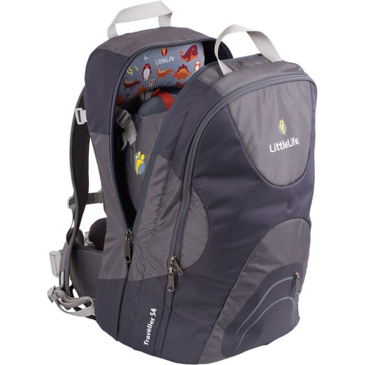 Рюкзак для переноски ребенка Little Life Traveller S3 Premium grey (10544)