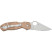 Нож Spyderco Para 3 Brown Canvas Micarta brown