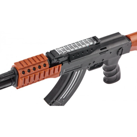 Автомат светозвуковой ZIPP Toys AK47 черный