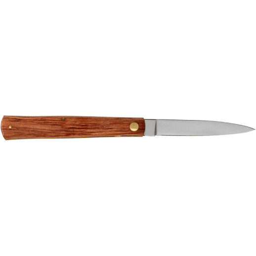 Нож Antonini Pocket Siciliano, cm.17, 420 stainless steel brown