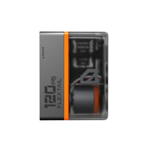 Насос-фонарь велосипедный Flextail Tiny Tire Pump ACS, черный