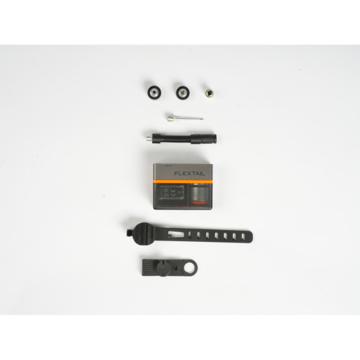 Насос-фонарь велосипедный Flextail Tiny Tire Pump ACS, черный