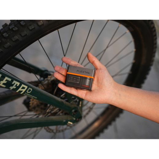 Насос-фонарь велосипедный Flextail Tiny Tire Pump ACS, черный