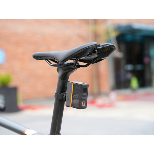 Насос-фонарь велосипедный Flextail Tiny Tire Pump ACS, черный