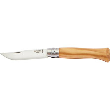 Нож Opinel №9 VRI, олива, упаковка (002426)