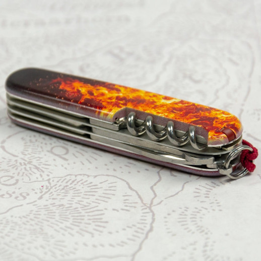 Складной нож Victorinox CLIMBER ZODIAC Огненная лошадь 1.3703.Z5210pk