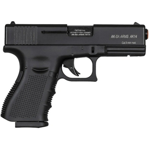 Пистолет сигнальный Aksa Arms AK14 CC-01 cal.9 PAK (Glock) Black