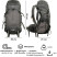 Рюкзак Tramp Trek 40 UTRP-057-grey