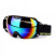 Маска для лыж и сноуборда Sposune HX012-1 Glossy Black-Revo Rainbow