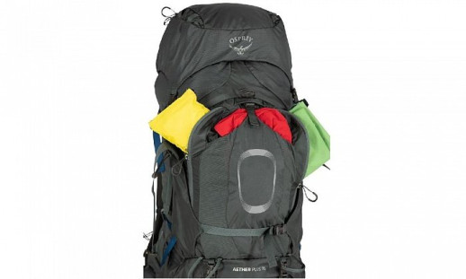 Рюкзак Osprey Aether Plus 100 Axo Green - S/M - зеленый