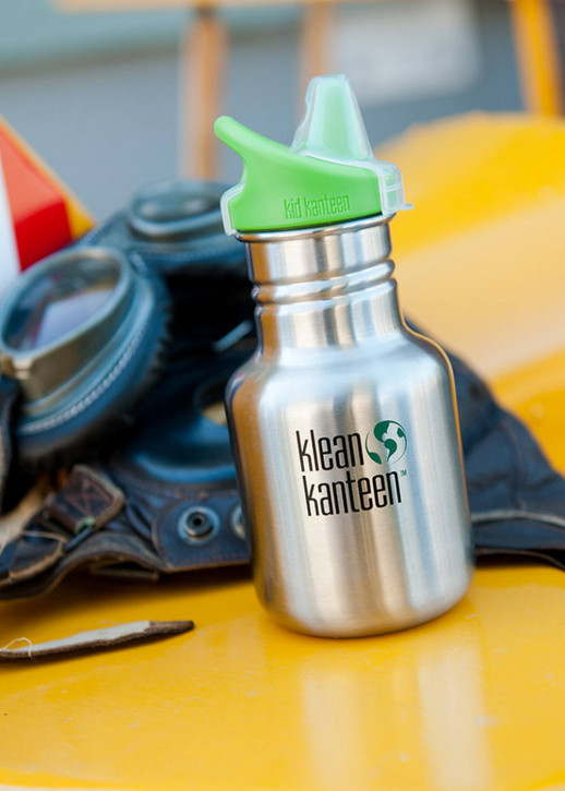 Фляга Kid Kanteen Classic Sippy Cap Brushed Stainless 355 мл