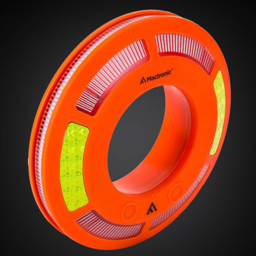 Комплект фонарей профессиональных Mactronic O-Flare (40 Lm) Amber Magnetic Recharg 12/220V (PSD0113)