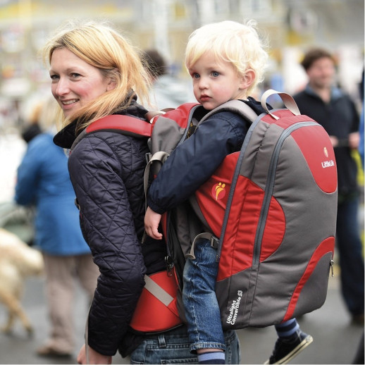 Рюкзак для переноски ребенка Little Life Traveller S3 red (10541)