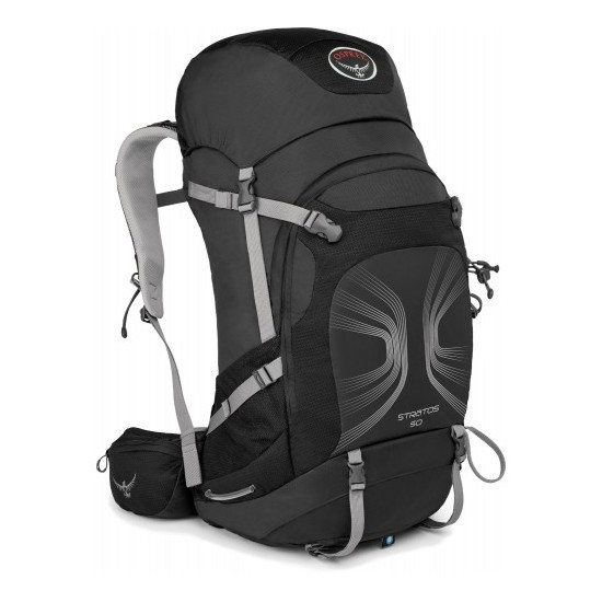 Рюкзак Osprey Stratos 50 Anthracite Black