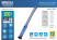 Фонарь инспекционный Brevia LED 3W COB+1W LED 300lm, 2000mAh, время работы до 3 час., IP20 11380