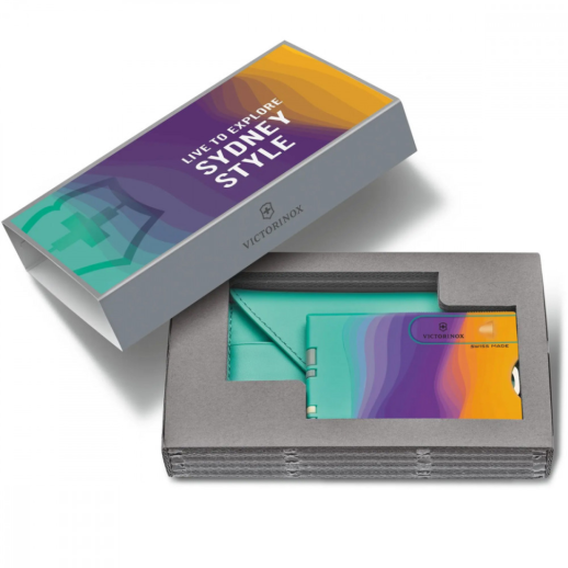 Карта-мультитул Victorinox SWISSCARD Classic Sydney Style 0.7100.E222
