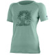 Термофутболка женская Lasting FLORA 7575 - S - зеленый