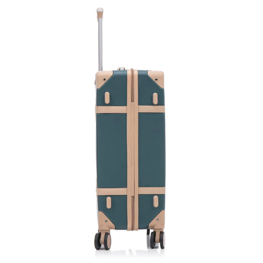 Чемодан Semi Line 20" (S) Green-Navy (T5838-2)