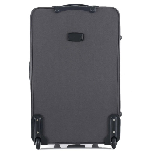 Чемодан Semi Line 28" (L) Grey/Orange Lines (T5754-3)