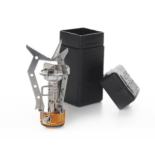 Горелка портативная газовая для кемпинга СИЛА Компакт 49х49х109 мм