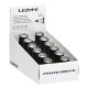 Набор задних велофар Lezyne FEMTO DRIVE BOX SET FRONT 12 штук черный 15 люменов Y13