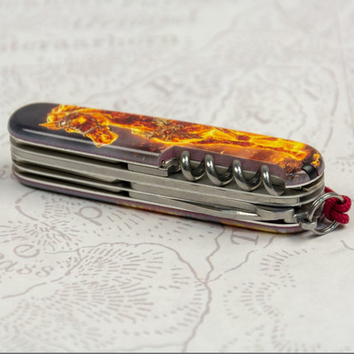 Складной нож Victorinox HUNTSMAN ZODIAC Золотой конь 1.3713.Z5220pk