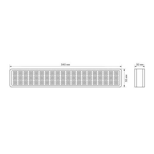 LED светильник аварийный TITANUM 60 LED 6500K