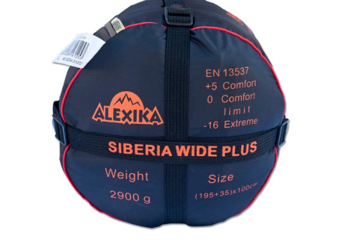 Спальный мешок Alexika Siberia Wide Plus - left