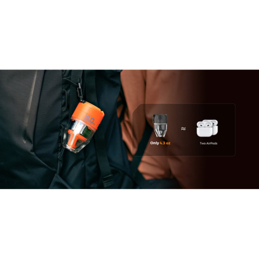 Насос-фонарь кемпинговый Flextail Max Pump 3, черный