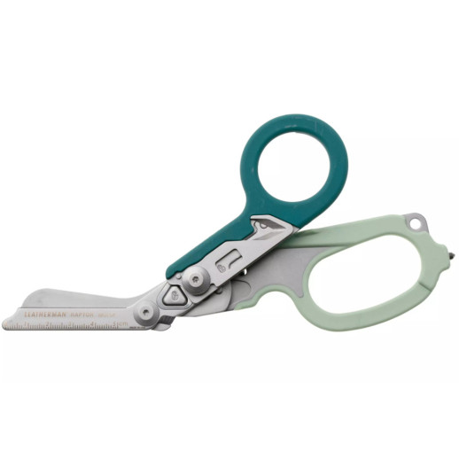Ножницы Leatherman Raptor Rescue, бирюзовые, utility чехол