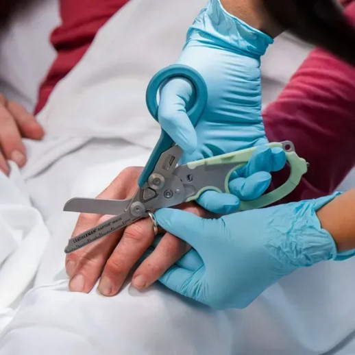 Ножницы Leatherman Raptor Rescue, бирюзовые, utility чехол