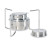 Спиртовая горелка Tatonka Burner Set, Silver (TAT 4131.000)