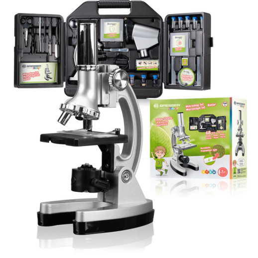 Микроскоп Bresser Junior 300x-1200x с кейсом (8851000/14459) (914460)