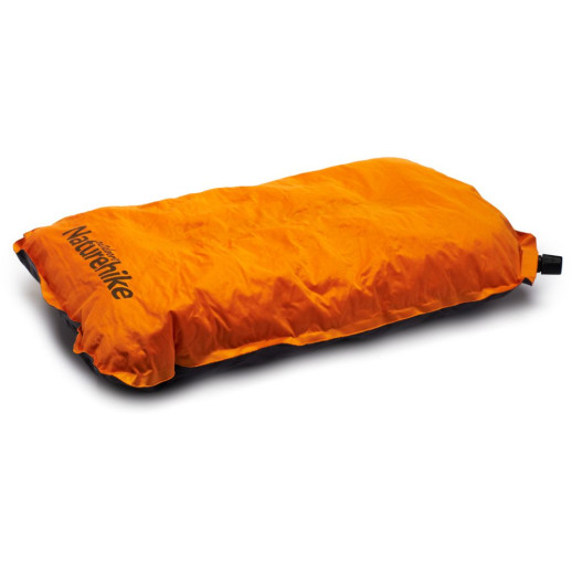Подушка самонадувающаяся Naturehike Sponge automatic NH17A001-L, оранжевый