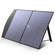 Солнечная панель ALLPOWERS портативная 100W, поликристаллическая (поврежденная/отсутствующая упаковка)