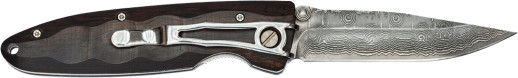 Нож Mcusta Classic Wave Damascus ebony wood MC-0013D