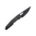 Нож Hightron Sharplyn, 14C28N, G10 + CF, черный, черный клинок