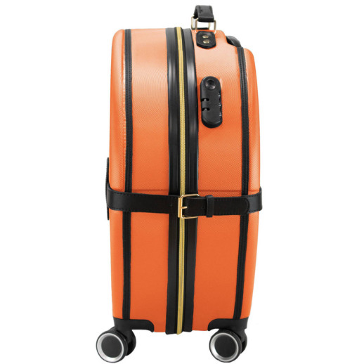 Чемодан Semi Line 20" (S) Orange/Black (T5675-2)