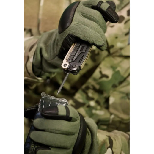 Мультитул Leatherman MUT EOD black, чехол Molle (олива), картонная коробка